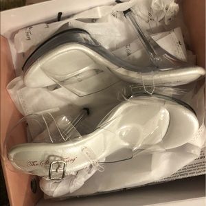 The Shoe Fairy Posing Heels